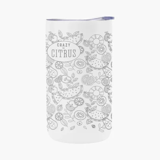 12 Oz. Full Laser 4-In-1 Double Walled Can Cooler — view 7