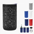 12 Oz. Full Laser 4-In-1 Double Walled Can Cooler