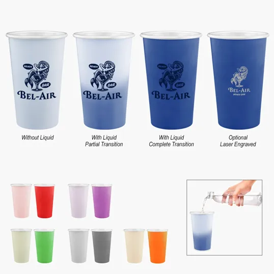 15 oz. Color Changing Recycled Aluminum Cup