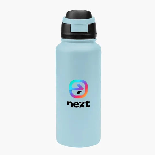 32 Oz. Pop Sip Recycled Stainless Steel Bottle — view 5