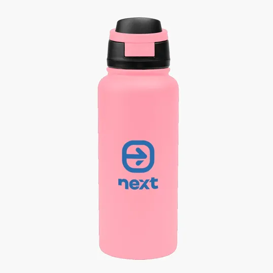 32 Oz. Pop Sip Recycled Stainless Steel Bottle — view 26