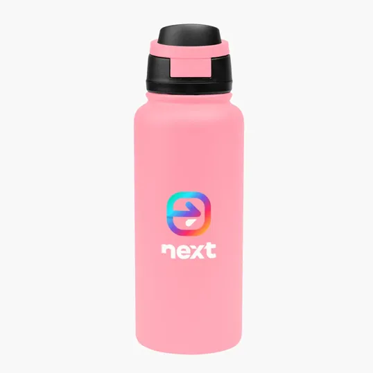 32 Oz. Pop Sip Recycled Stainless Steel Bottle — view 15