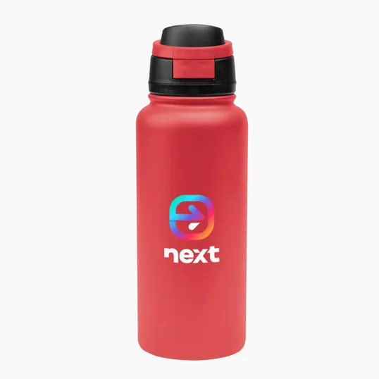 32 Oz. Pop Sip Recycled Stainless Steel Bottle — view 17