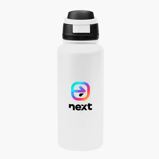 32 Oz. Pop Sip Recycled Stainless Steel Bottle — view 18