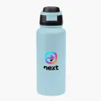 32 Oz. Pop Sip Recycled Stainless Steel Bottle — view 5