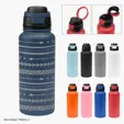 32 oz. Recycled Stainless Steel Bottle with Pop Sip Lid