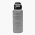 32 oz. Recycled Stainless Steel Bottle with Pop Sip Lid — view 5