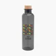 Maddie rPET Bottle with Cork Lid, 22 oz — view 2