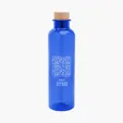 Maddie rPET Bottle with Cork Lid, 22 oz — view 8