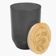 Montrose 12 Oz. rPET Wine Tumbler with Bamboo Lid — view 3