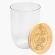 Montrose 12 Oz. rPET Wine Tumbler with Bamboo Lid — view 4