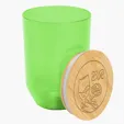 Montrose 12 Oz. rPET Wine Tumbler with Bamboo Lid — view 6