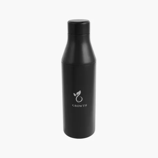 Branson Recycled Stainless Steel Bottle, 15 Oz.