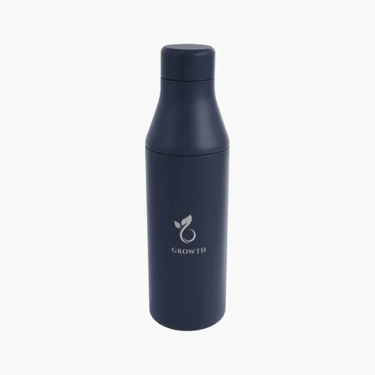 Branson Recycled Stainless Steel Bottle, 15 Oz. — view 2