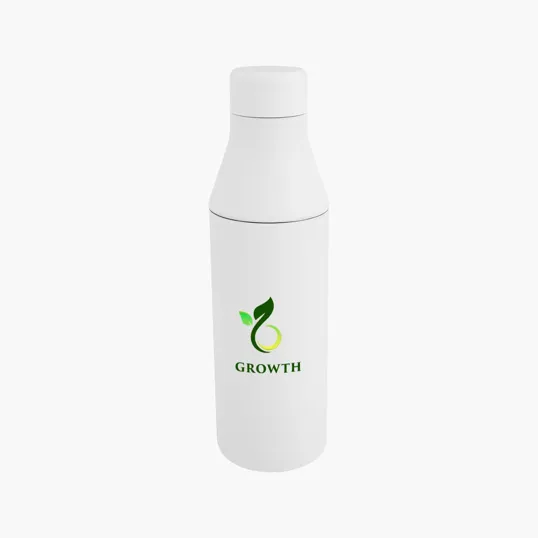 Branson Recycled Stainless Steel Bottle, 15 Oz. — view 4