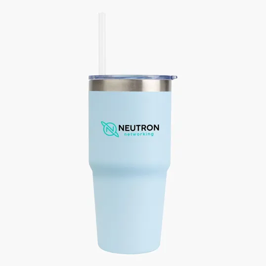Brea Recycled Stainless Steel Tumbler, 14 Oz. — view 2