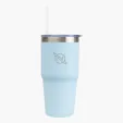 Brea Recycled Stainless Steel Tumbler, 14 Oz. — view 3