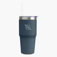 Brea Recycled Stainless Steel Tumbler, 14 Oz. — view 4