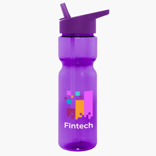 28 oz. Tempo PET Bottle with Spill-Resistant Sip Top — view 7