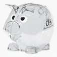 Mini Plastic Piggy Bank — view 4