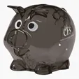 Mini Plastic Piggy Bank — view 5