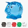 Mini Plastic Piggy Bank — view 7