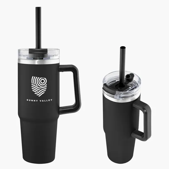 Intrepid 30 oz. Recycled Stainless Steel Tumbler — view 7