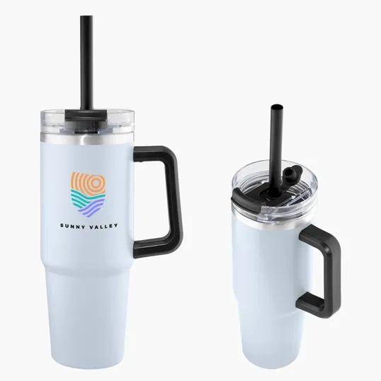Intrepid 30 oz. Recycled Stainless Steel Tumbler — view 2
