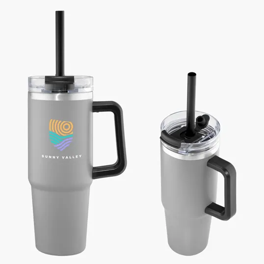 Intrepid 30 oz. Recycled Stainless Steel Tumbler — view 4