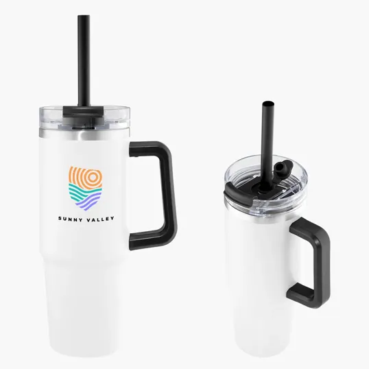 Intrepid 30 oz. Recycled Stainless Steel Tumbler — view 6