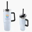Intrepid 30 oz. Recycled Stainless Steel Tumbler — view 2