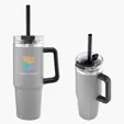 Intrepid 30 oz. Recycled Stainless Steel Tumbler — view 4
