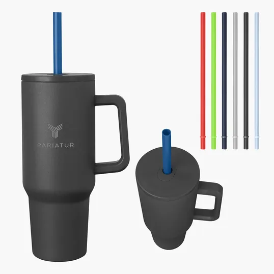 Intrepid 40 oz. Stainless Steel Tumbler with Handle