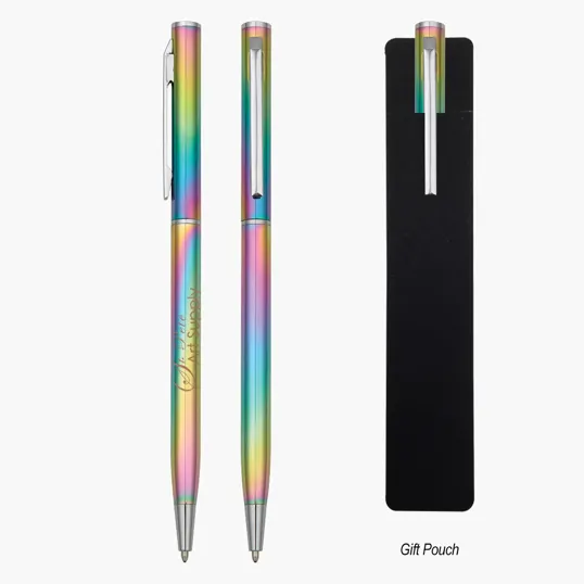 Prism Twist-Action Aluminum Pen — view 2
