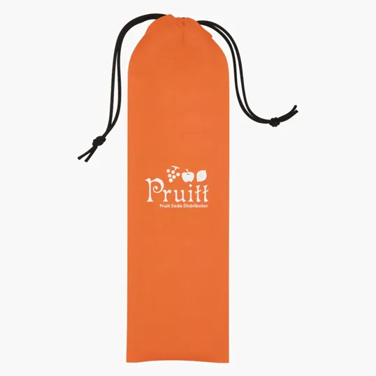 Non-Woven Carrying Pouch for 9" Straws — view 4