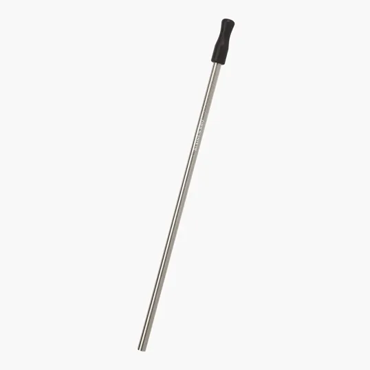 Stainless Steel Straw Kit with Silicone Tip and Travel Pouch — view 8
