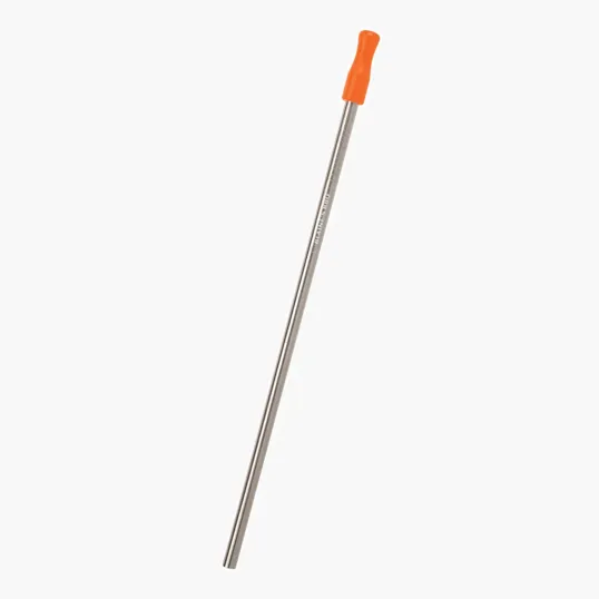 Stainless Steel Straw Kit with Silicone Tip and Travel Pouch — view 11