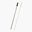Stainless Steel Straw Kit, 3-Pack with Silicone Tips and Travel Pouch — view 2