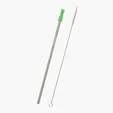 Stainless Steel Straw Kit, 3-Pack with Silicone Tips and Travel Pouch — view 4