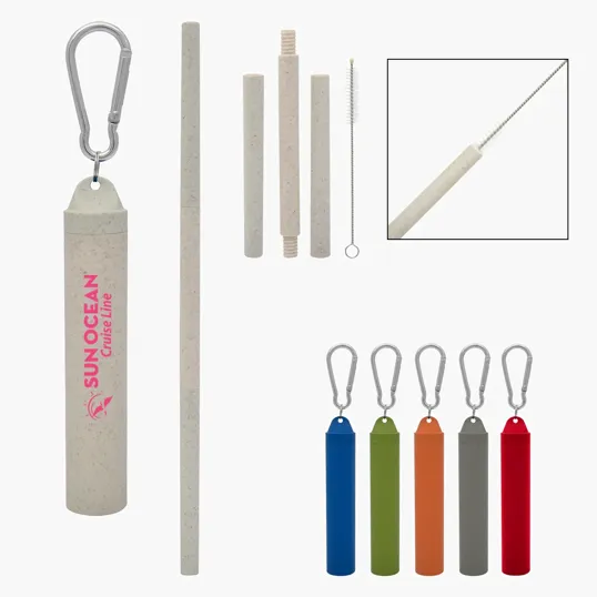 Buildable Wheat Straw Kit in Travel Case