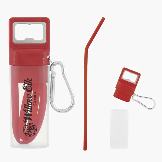 Pop And Sip Bottle Opener Straw Kit — view 4
