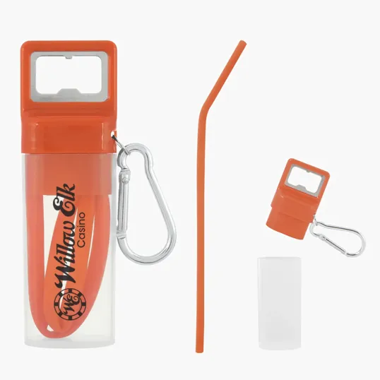 Pop And Sip Bottle Opener Straw Kit — view 3