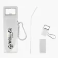 Pop And Sip Bottle Opener Straw Kit — view 5