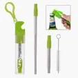 Straw Kit With Bottle Opener — view 3