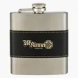 McCarty Stainless Steel Flask, 6 oz. — view 2