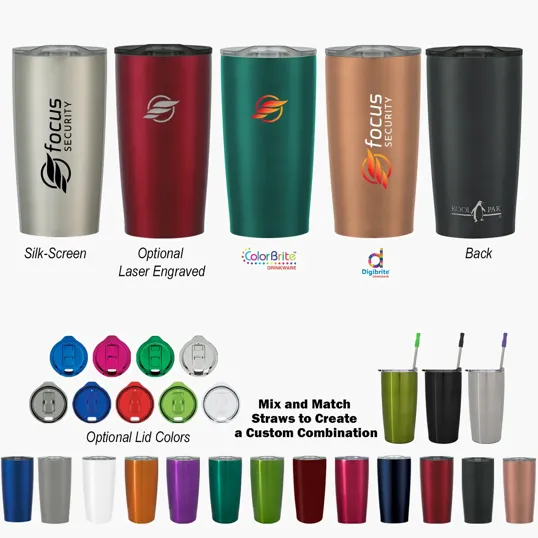 Kool Pak 20 Oz. Stainless Steel Tumbler — view 38