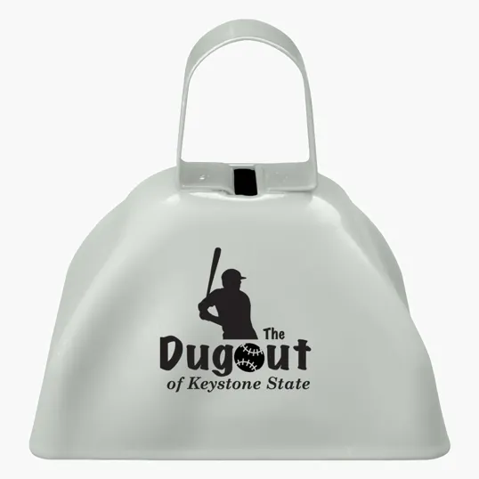 Small Cow Bell with Top Handle — view 4