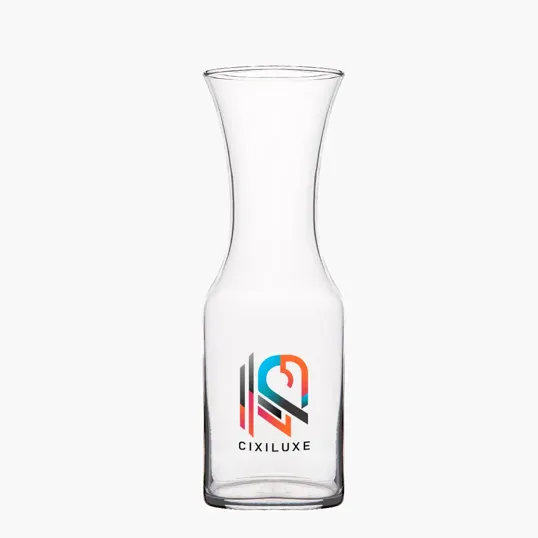 34 Oz. Full Color Clear Glass Carafe