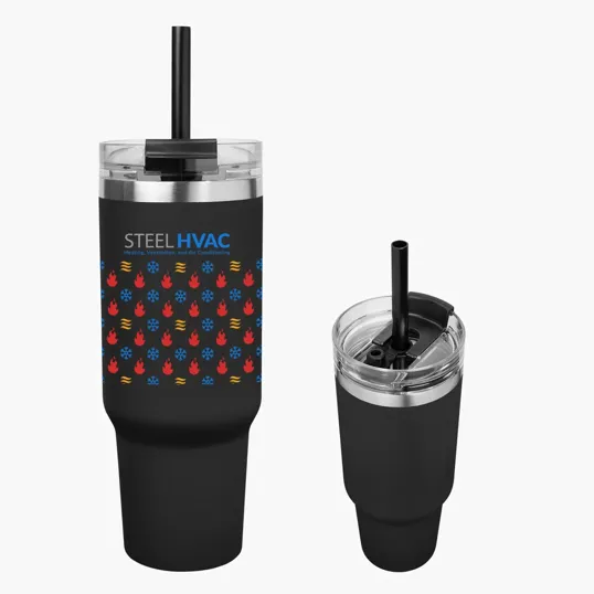 Intrepid 40 oz. Stainless Steel Tumbler — view 2