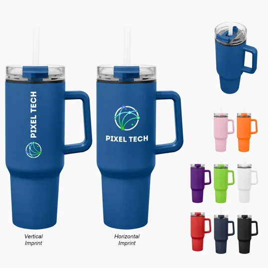 40 Oz. Full Color Quest Stainless Steel Tumbler